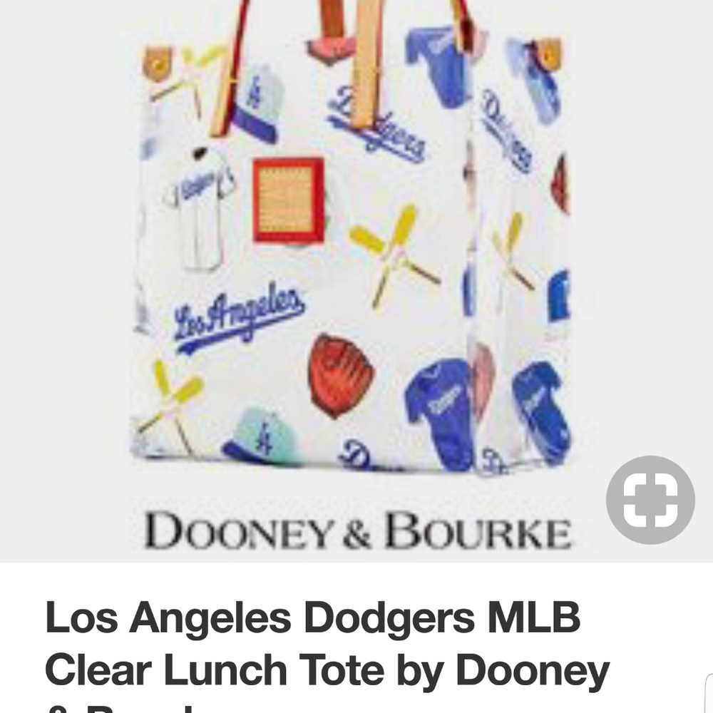 ISO.. DOONEY & BURKE clear lunch tote